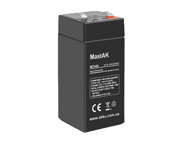 Акумулятор мульти-гелевий MASTAK MT445 4V 4,5 Ah (185017)